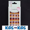 Mini Press On Nails For Kids 24 Pcs KPN1-19