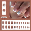24pcs/Set Press On Nails W1468