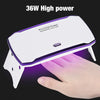 USB powered 20W manicure light therapy machine mini nail baking lamp UV