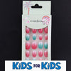 Mini Press On Nails For Kids 24 Pcs KPN1-12