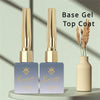 Top Coat And Base Coat for Gel Nail Polish ( UV Light Needed)