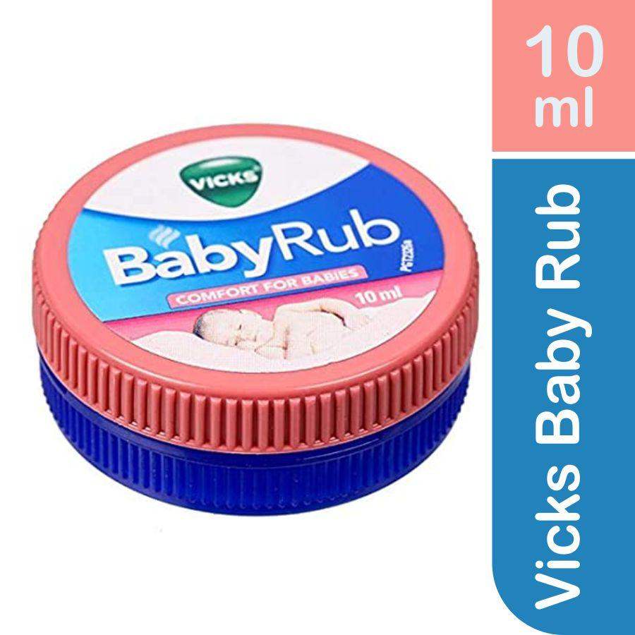 vicks baby rub for 1 month old