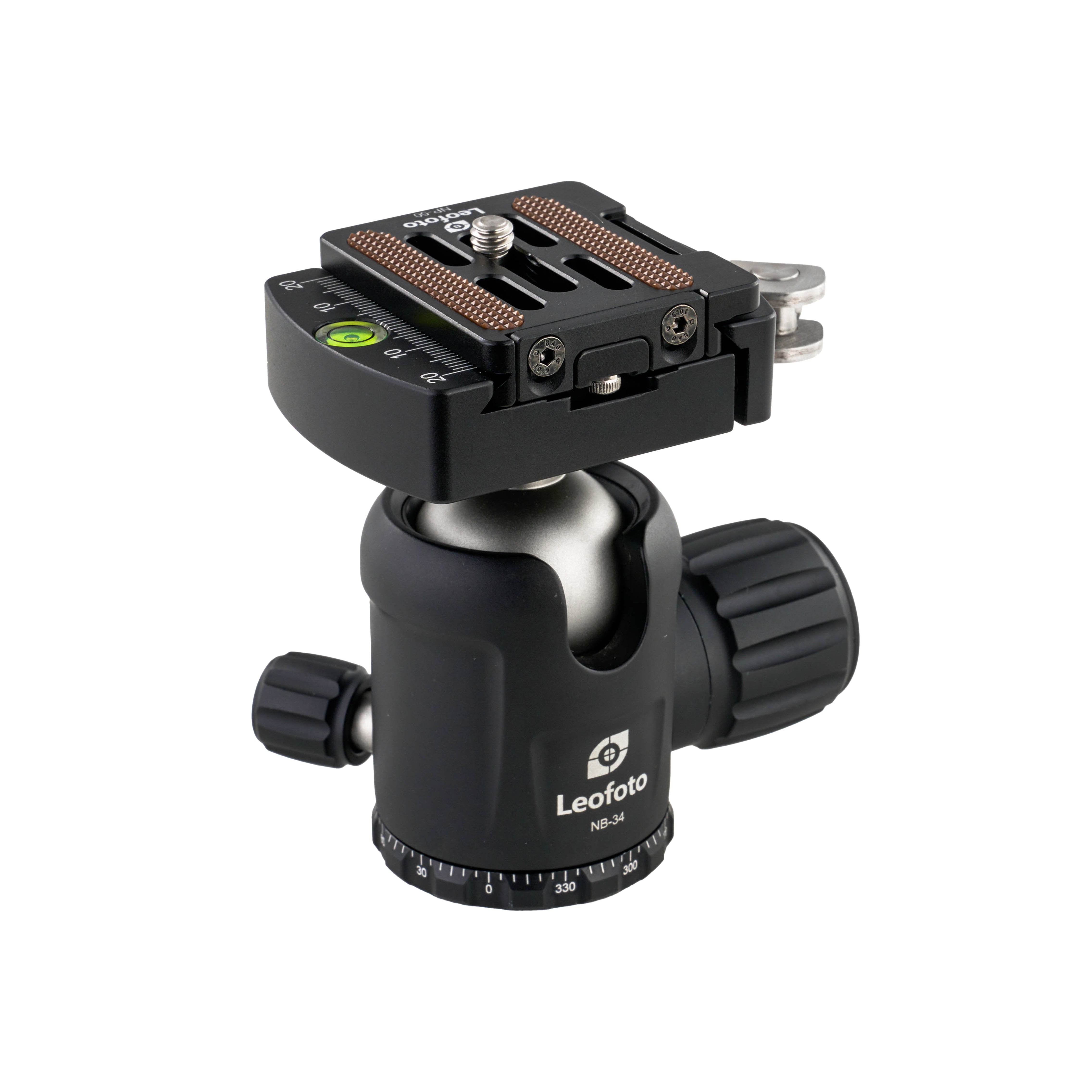 Leofoto HB-70 70mm Pro Heavy-Duty Ball Head with Quick Release Plate &