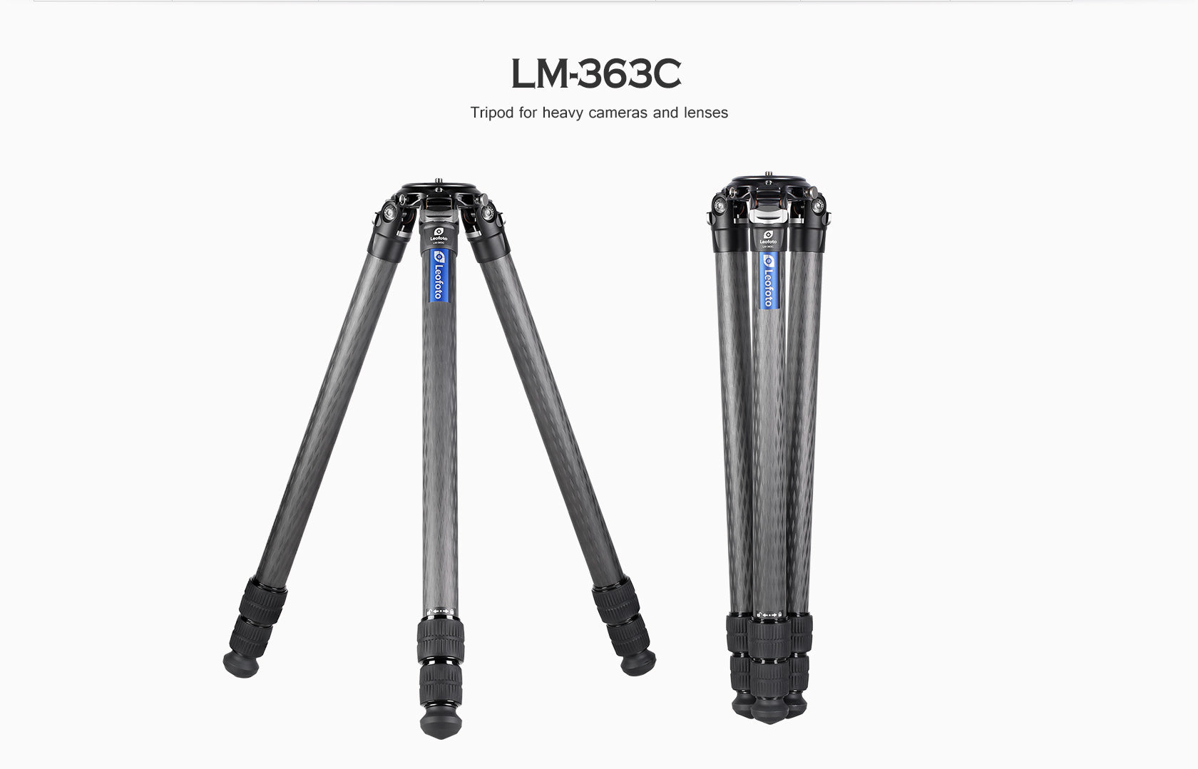 Leofoto LM-364C Tripod with 75mm Video Bowl+Platform and Bag