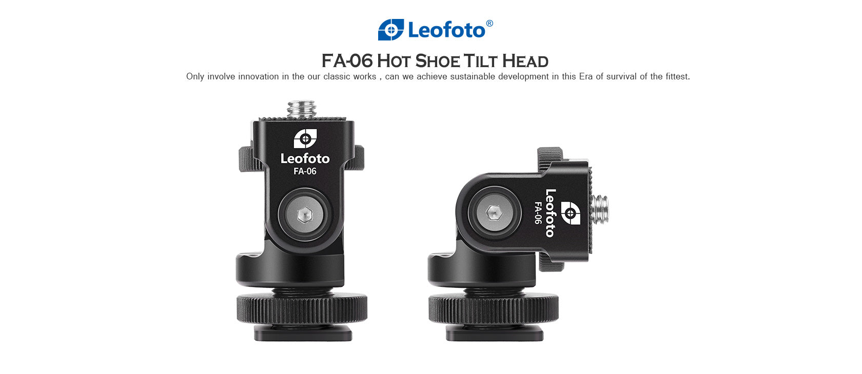 Leofoto HS-22/ HS-25/ HS-28/ HS-32 HS Series Center Column Tilt Adapte