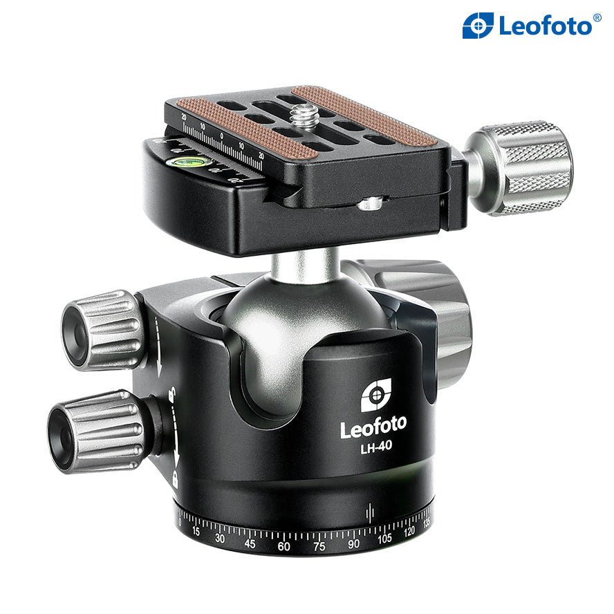 Leofoto LH-36 Low Profile Ball Head + QR Plate | Arca Compatible