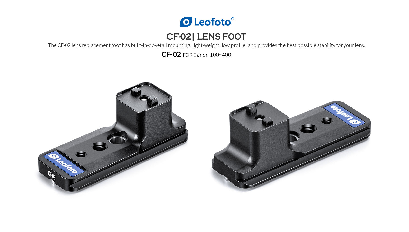 無料長期保証 Leofoto CF-02 レオフォト Canon/国内正規輸入品 CF-01 