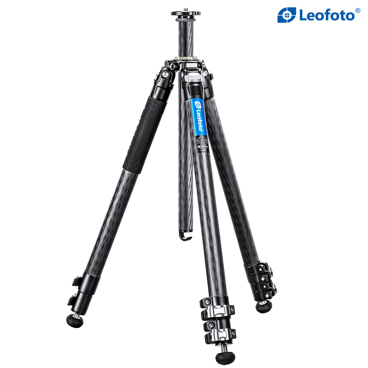 Leofoto LVM-323C 3-Section Carbon Fiber Video Tripod | 75mm Integrated