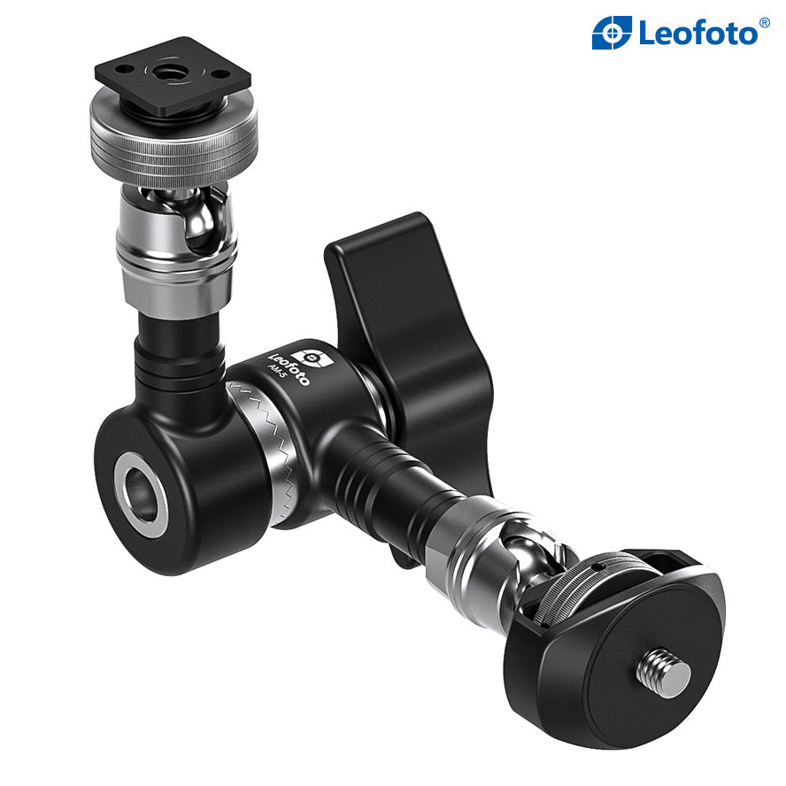 Leofoto AM-3 / AM-4 Kit Versa Magic Arm | Anti-Twist Adapter | 3/8th M