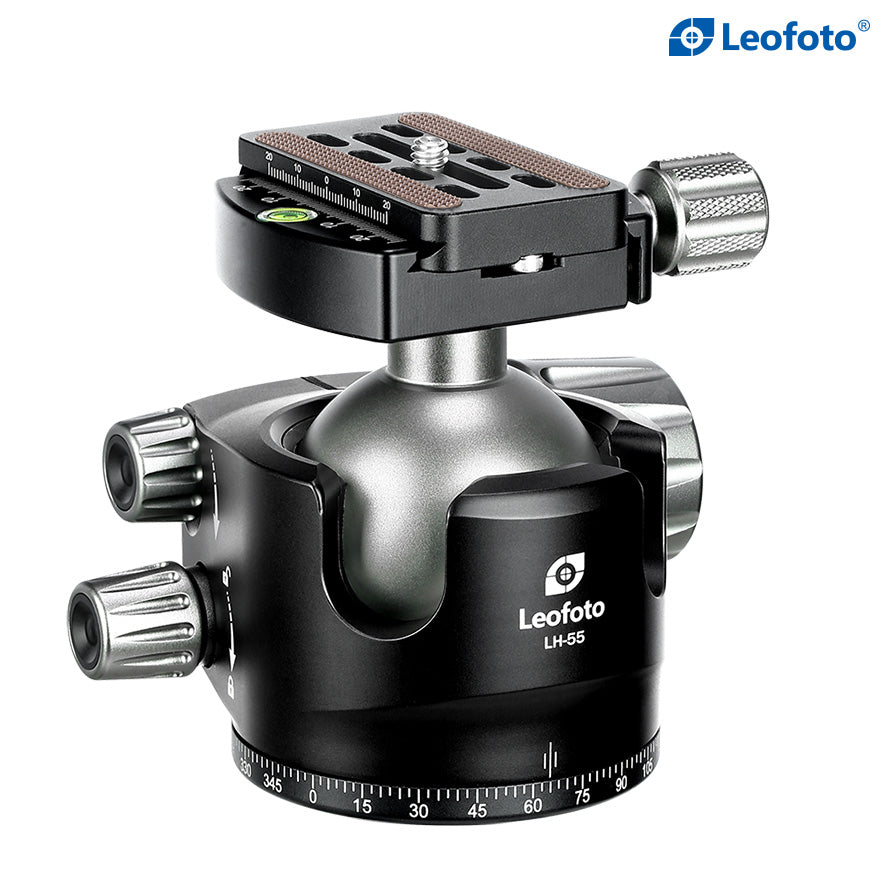 Leofoto LH-40 Low Profile Ball Head + QR Plate | Arca Compatible