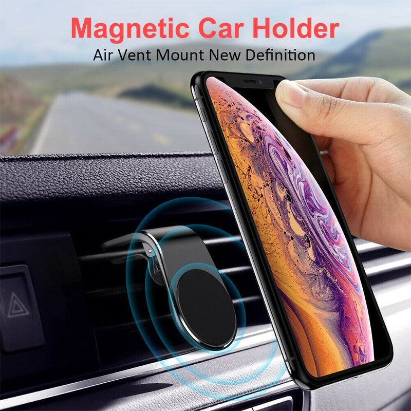 magnetic car phone holder