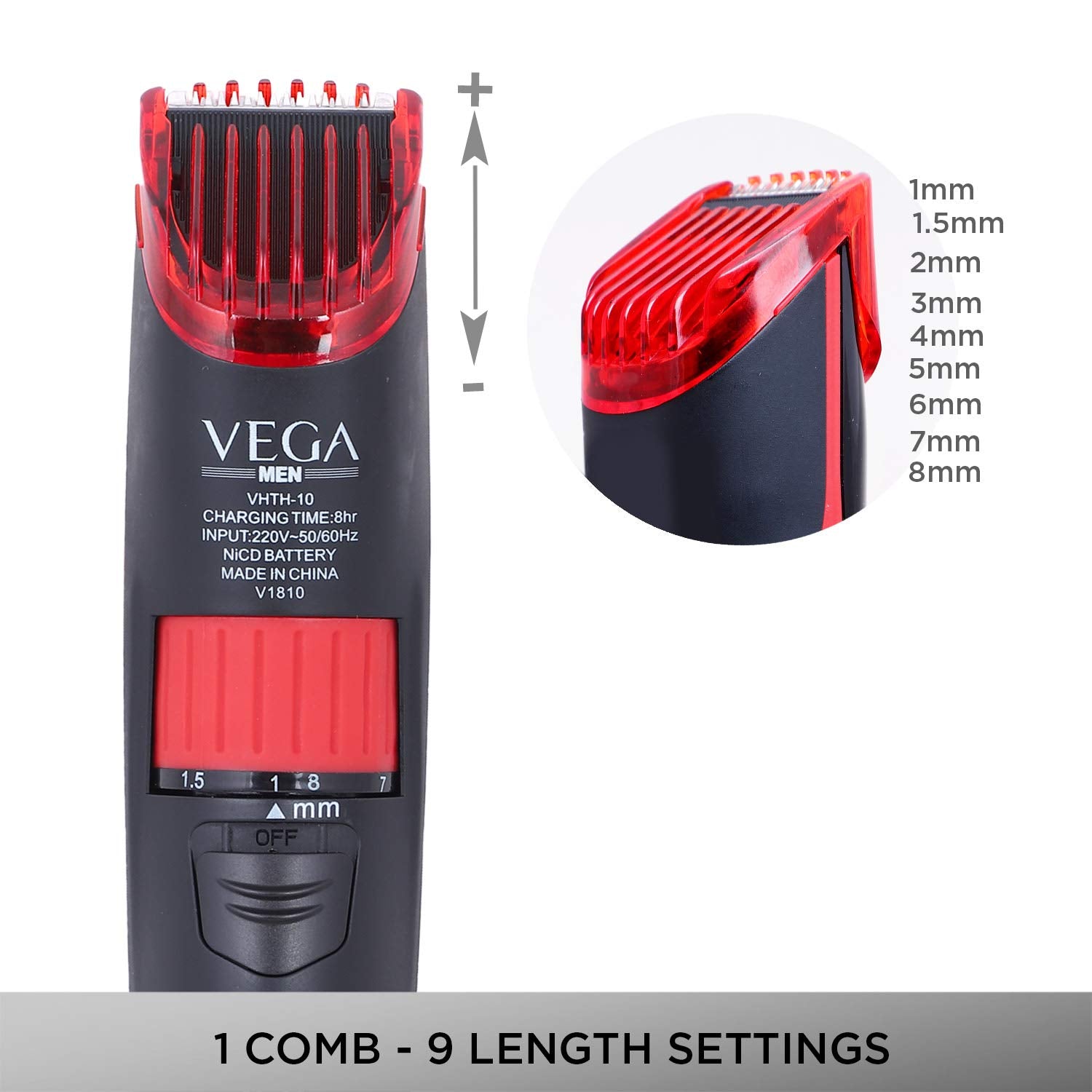 vega t look beard trimmer