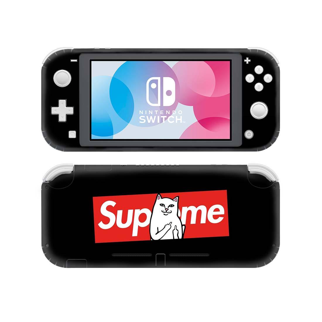 Supreme Nintendo Switch Lite Skin Sticker Vinyl Bundle Ripndip Designer Lab Co