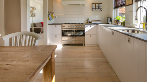 Why Is My Stained Wood Sticky - Kitchen with wood floors