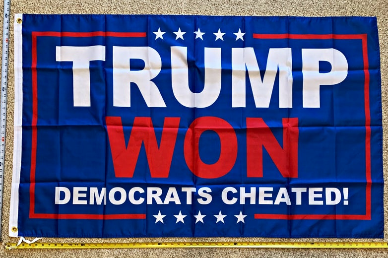 democrats cheated signs