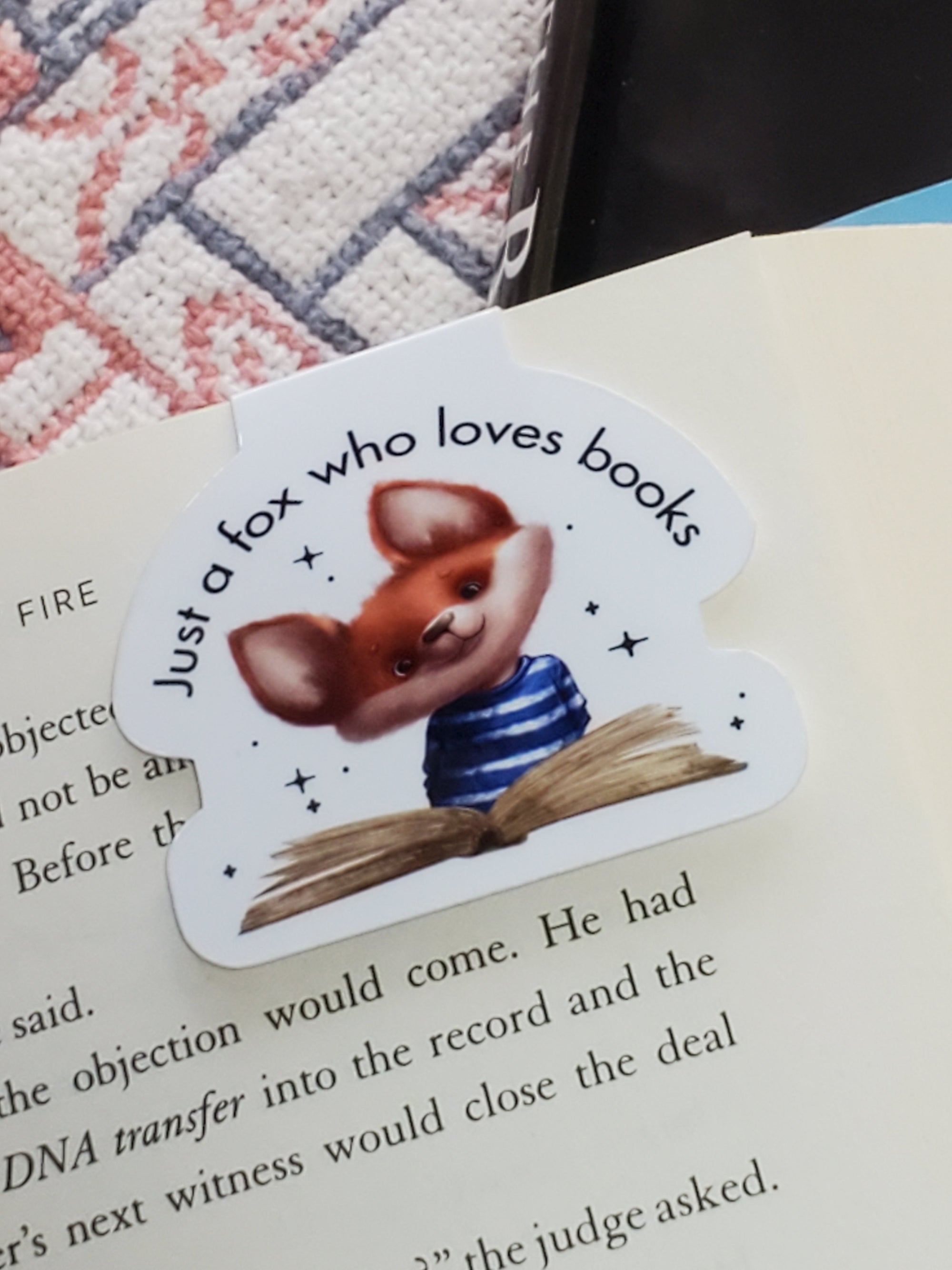Mushroom Bookmark Book Tracker - Be Full of Wonder - Treasures