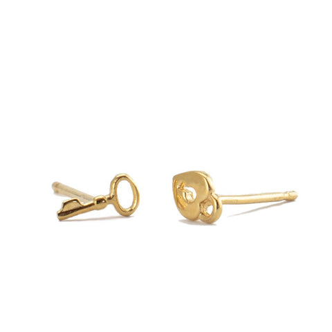 TAI JEWELRY Lock and Key Earring