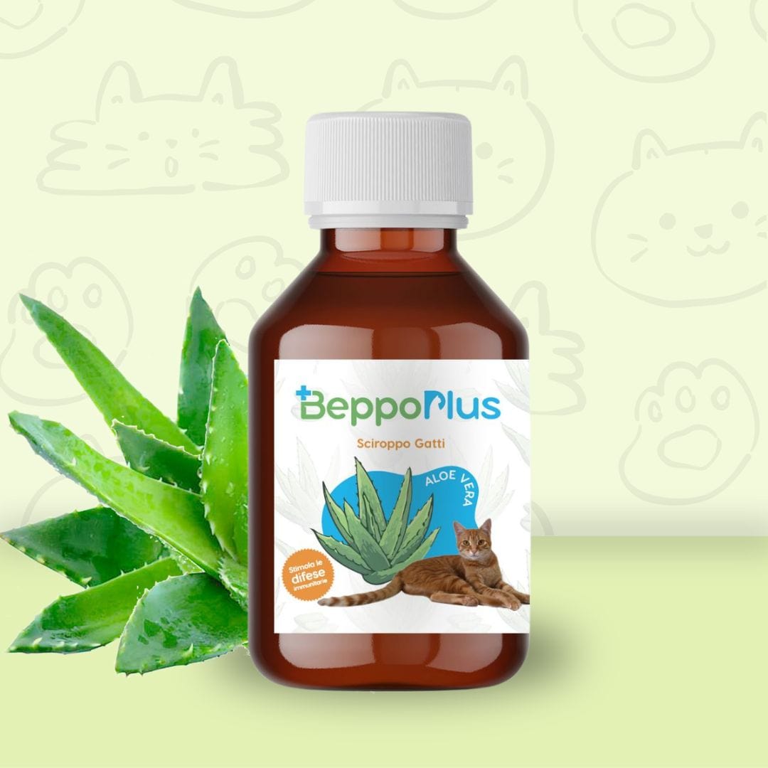 BeppoPlus - Sciroppo per Gatti a base di Aloe