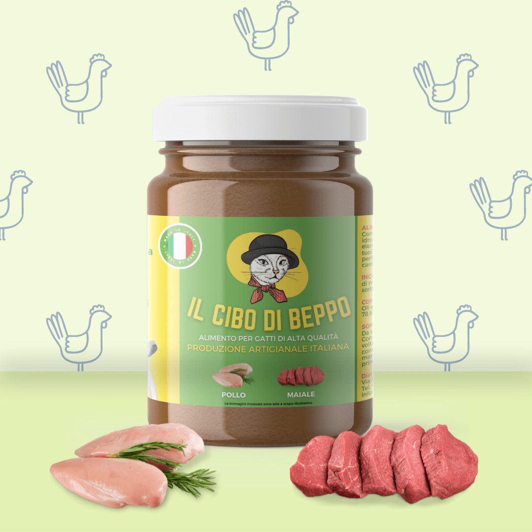 Cibo di Beppo - Umido Omogenizzato in Vasocottura - 80g