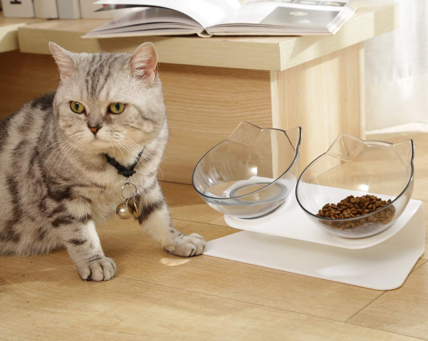 Ciotole Rialzate per cibo Gatti - Anti Vomito