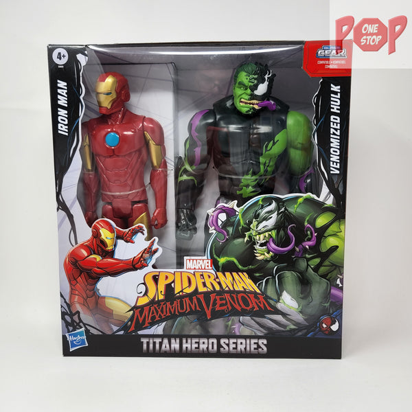 Spider-Man - Maximum Venom - Titan Hero Series - Iron Man vs Venomized –  Pop One Stop