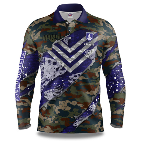 Fremantle Dockers Men's 'Reef Runner Fishing Shirt - The Dock, Fremantle  Dockers Team Store