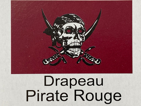 Drapeau pirate noir grand format – La Suggestion sur Mer