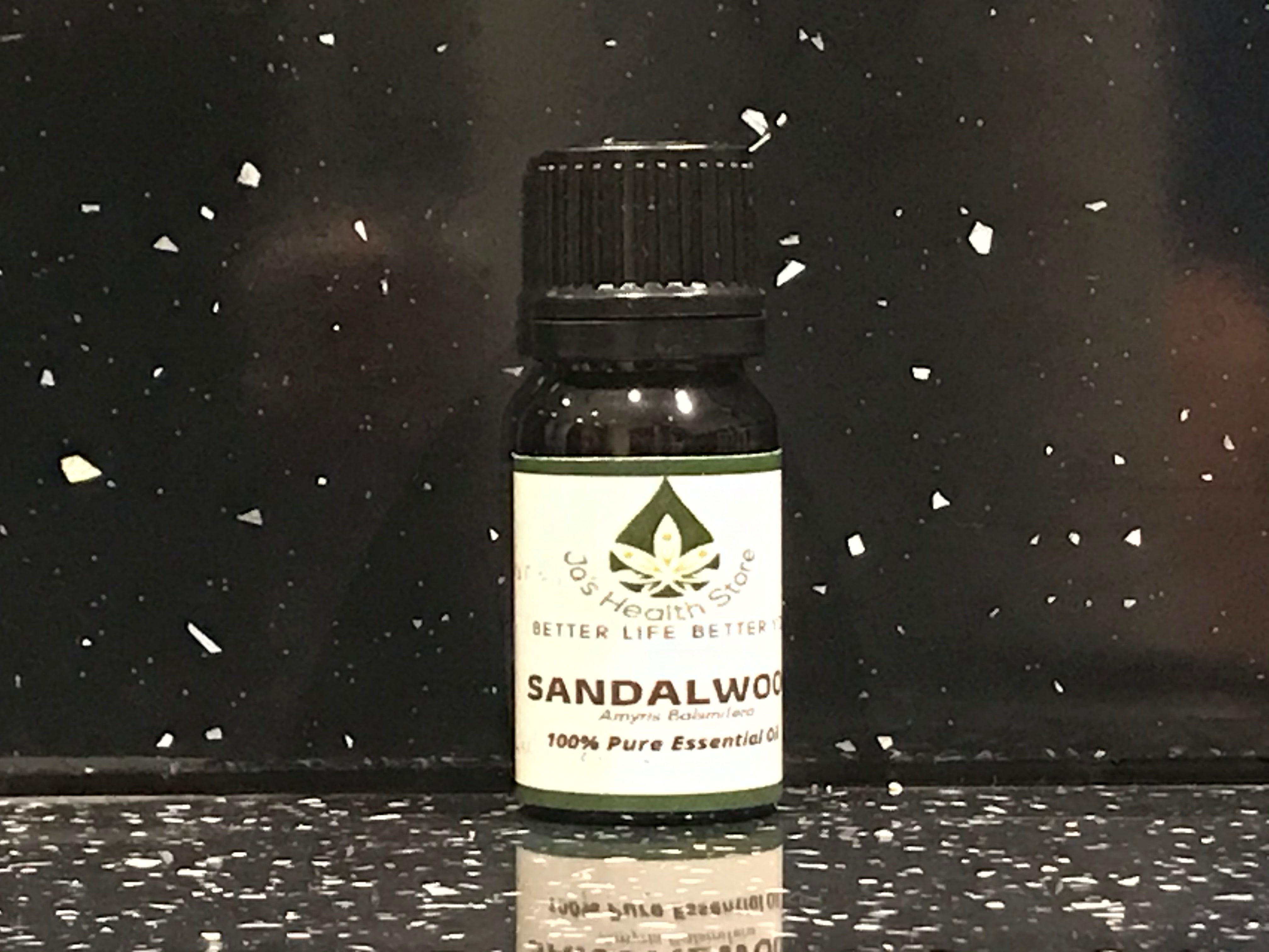 Sandalwood Essential Oil, 25%, in Jojoba Oil, 10ml. - mtsapolaonline