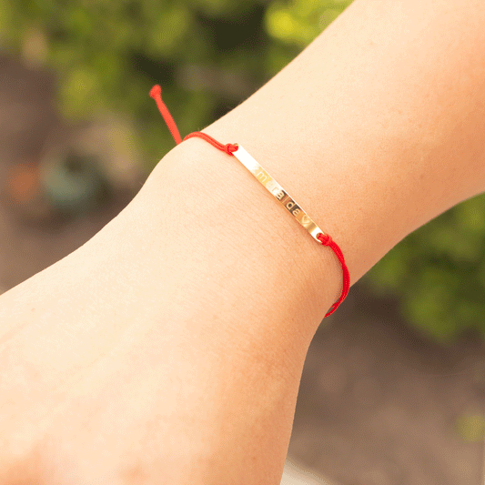 Buy Color String Baby Bracelet at Petite Boutique - Personalized Baby Jewelry for Special Moments