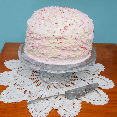 Candy Cane Cake