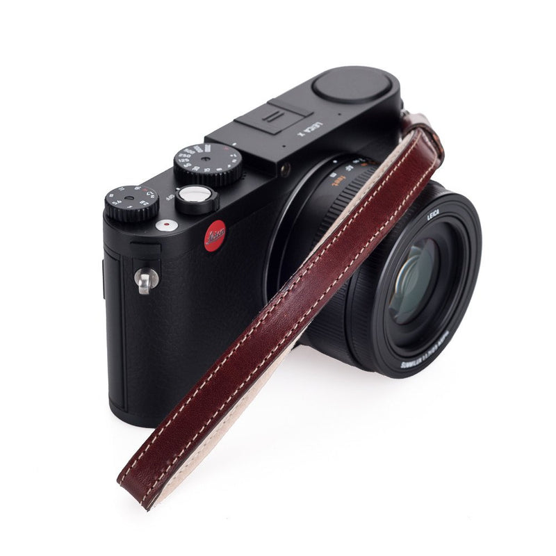 Leica Wrist Strap For M-, Q- And X- System, Leather, Brown
