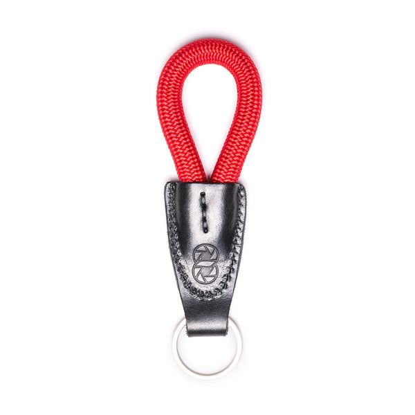 Leica Paracord Handstrap by Cooph, Black/Black, Key-Ring Style