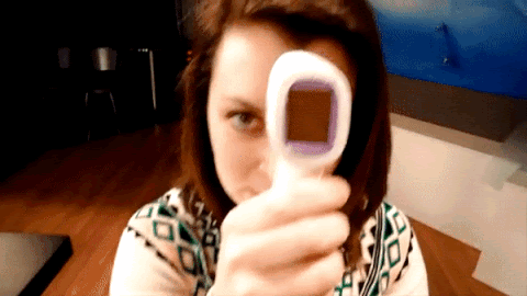 Touch Less Digital Infrared Laser Forehead Thermometer