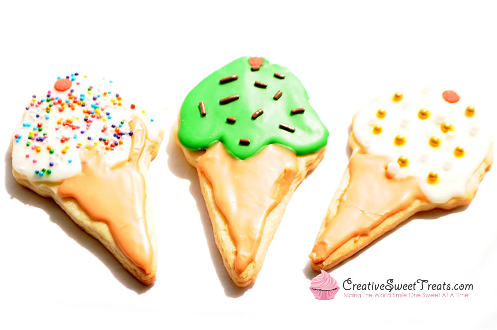 The Freshman Cook: Ice Cream Cone Sugar Cookies!