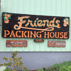 The Friend's Ranches packinghouse