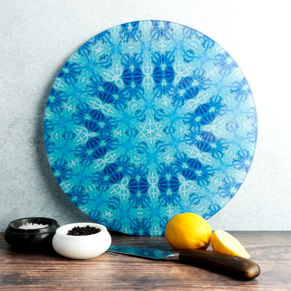 turquoise moroccan chopping board