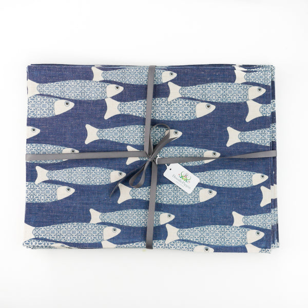 ocean shoal fabric placemat