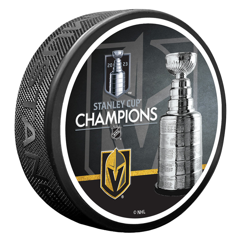 VEGAS GOLDEN KNIGHTS STANLEY CUP CHAMPIONS PUCK - 2023 CHAMPS – Vegas  Sports & Hockey