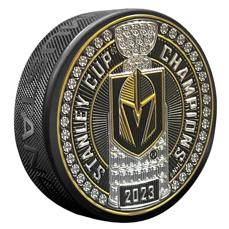 NHL® Vegas Golden Knights® 2023 Stanley Cup® Champions Hockey Ornament