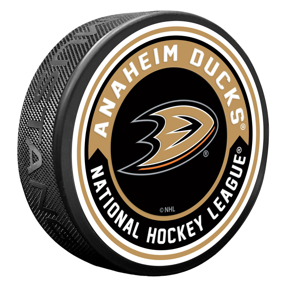 Anaheim Ducks 30th Anniversary Official Game Puck