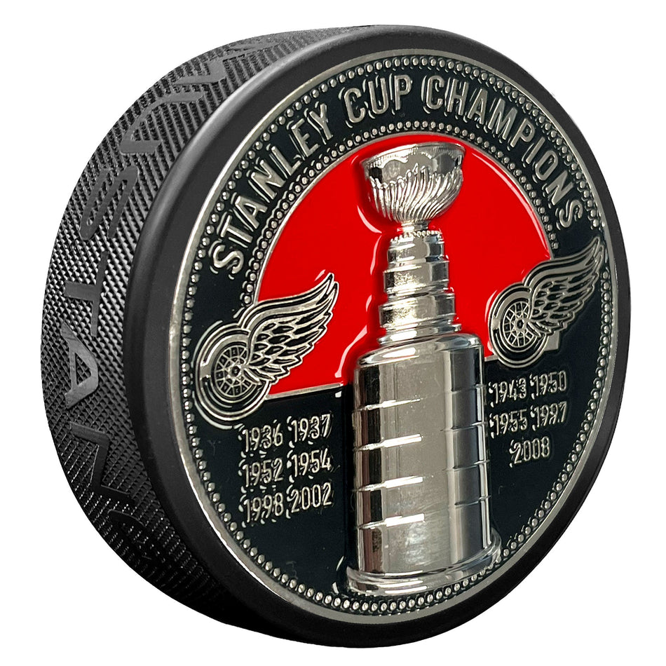 Detroit Red Wings NHL Mini 3 Stanley Cup Champions Replica Trophy