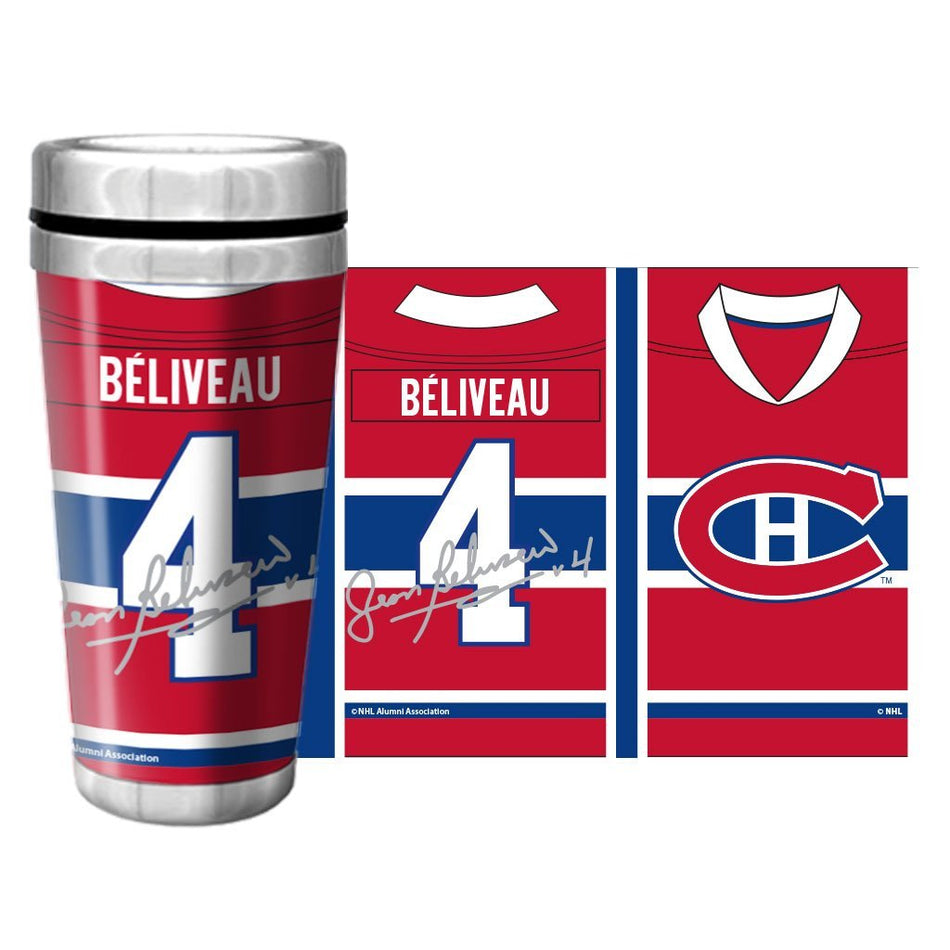 16oz. Full Wrap Jersey Travel Mug - Montreal Canadiens – Hockey Hall of Fame