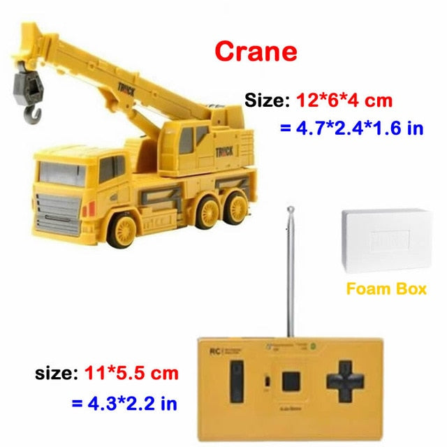 remote control crane truck toy