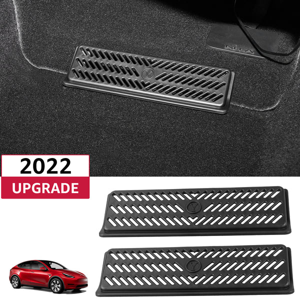 BASENOR Tesla Model Y Model 3 Replacement Cabin Air Filter 2016-2024 Gen 2  Tesla Accessories Activated Carbon (Set of Two)
