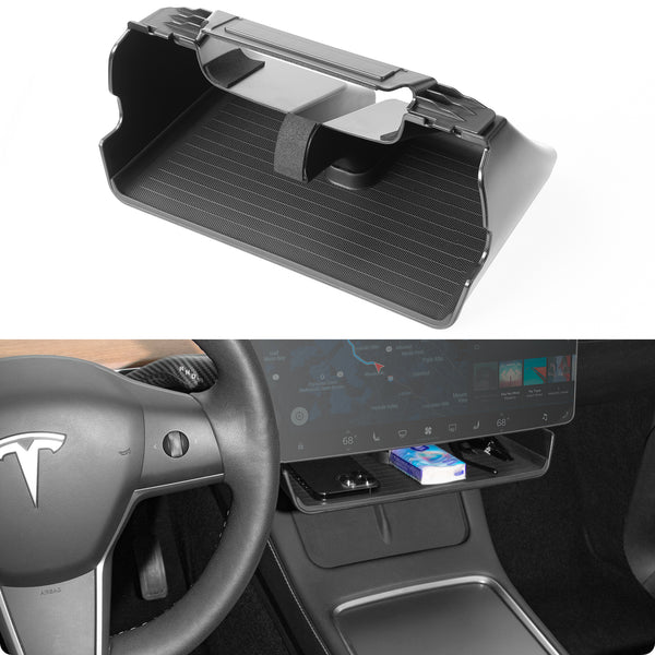 BMOT Mittelkonsole Zentral Kontrolle Tray für Tesla Model 3/Y 2021