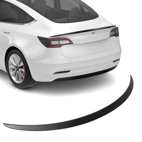 For 2020-2023 Tesla Model Y V Style Sport Carbon Fiber Trunk Lid Spoiler  Wing