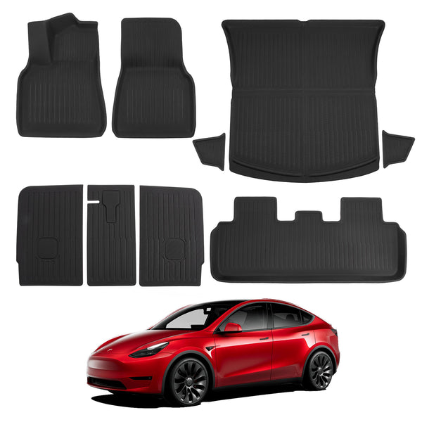 Tapis de Coffre arrière BASENOR Tesla modèle 3 3D Cargo Liner Tapis de  Coffre imperméable antidérapant Toutes Saisons 2016-2023