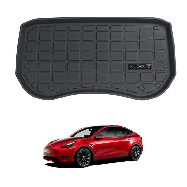 BASENOR Tesla Model Y Performance Spoiler Original Trunk Wing ABS Matte  Carbon Fiber 2020 2021 2022 2023 2024 Gen 2