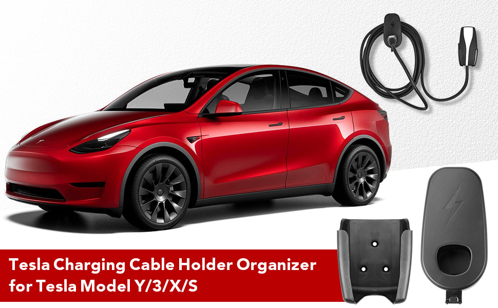 Tesla Charger Cable Organizer & Holder for Model S 3 X Y – TESLARATI  Marketplace