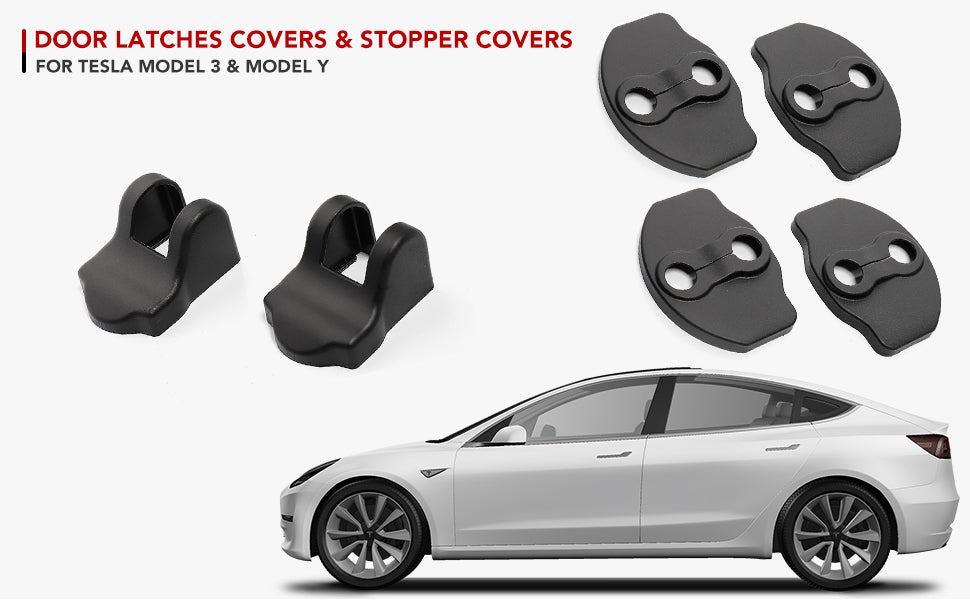  FANNAS 2 Pièces Tesla Model 3 Accessoires, Protection